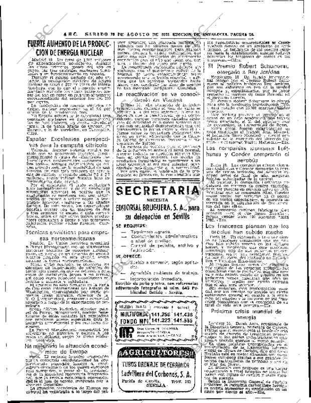 ABC SEVILLA 19-08-1972 página 26