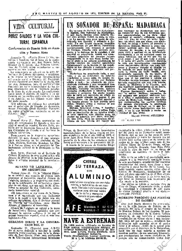 ABC MADRID 22-08-1972 página 37
