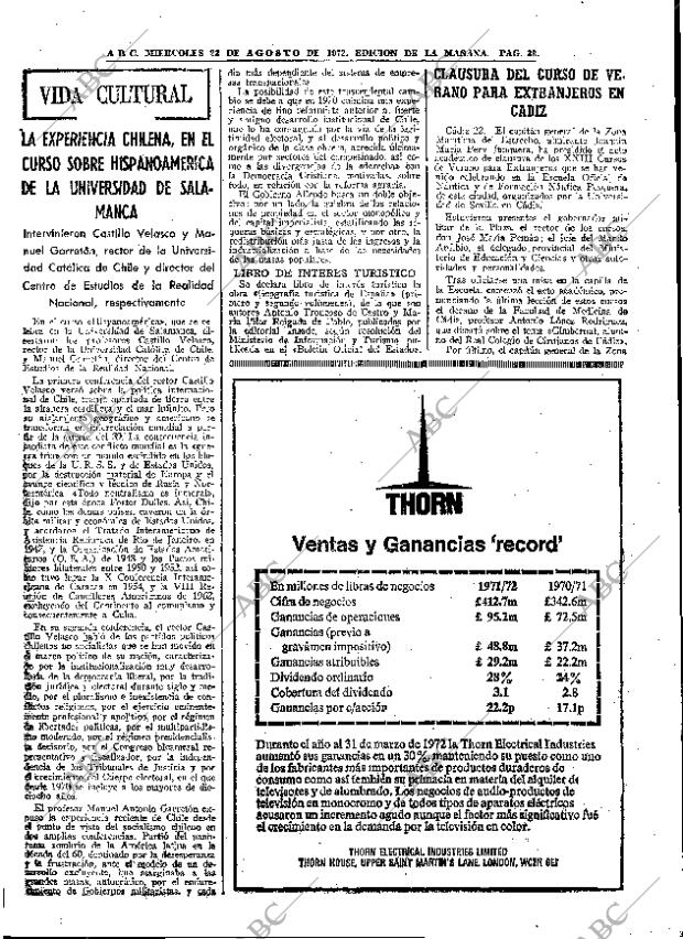 ABC MADRID 23-08-1972 página 33