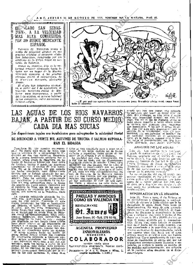 ABC MADRID 24-08-1972 página 25