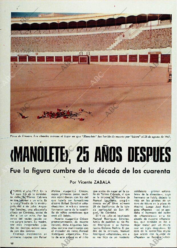 BLANCO Y NEGRO MADRID 26-08-1972 página 12