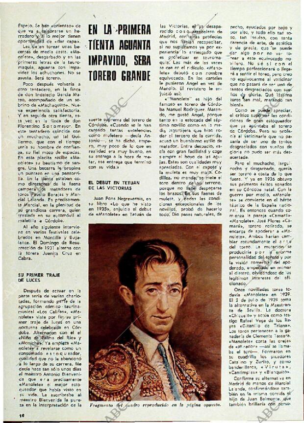 BLANCO Y NEGRO MADRID 26-08-1972 página 16