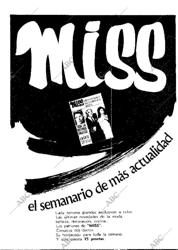 BLANCO Y NEGRO MADRID 26-08-1972 página 2