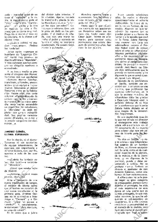 BLANCO Y NEGRO MADRID 26-08-1972 página 23