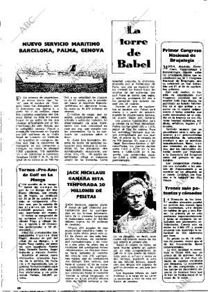 BLANCO Y NEGRO MADRID 26-08-1972 página 60