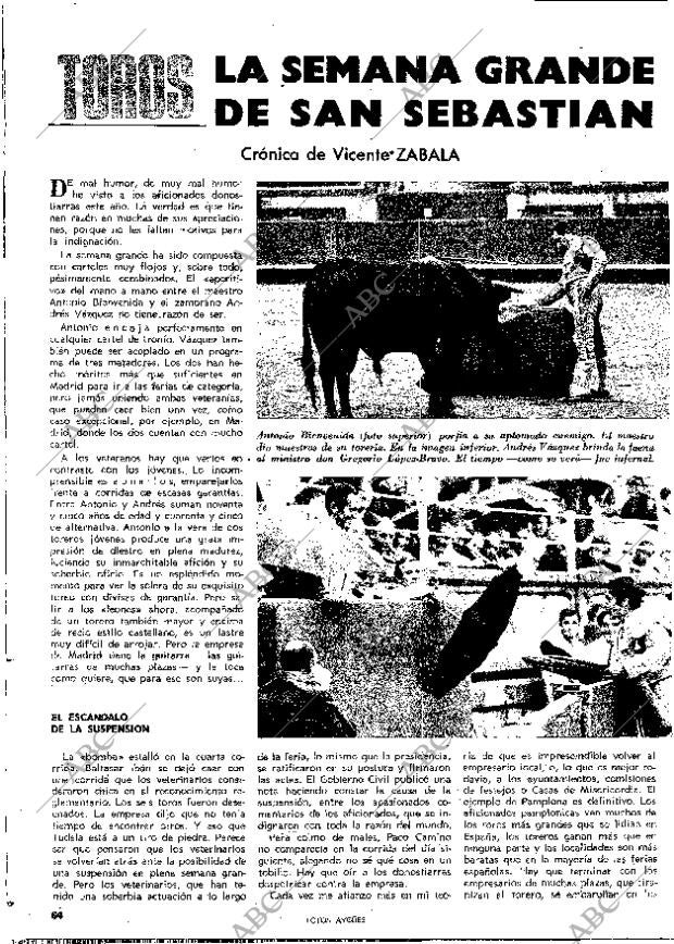 BLANCO Y NEGRO MADRID 26-08-1972 página 64