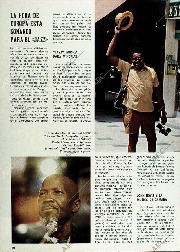 BLANCO Y NEGRO MADRID 26-08-1972 página 68