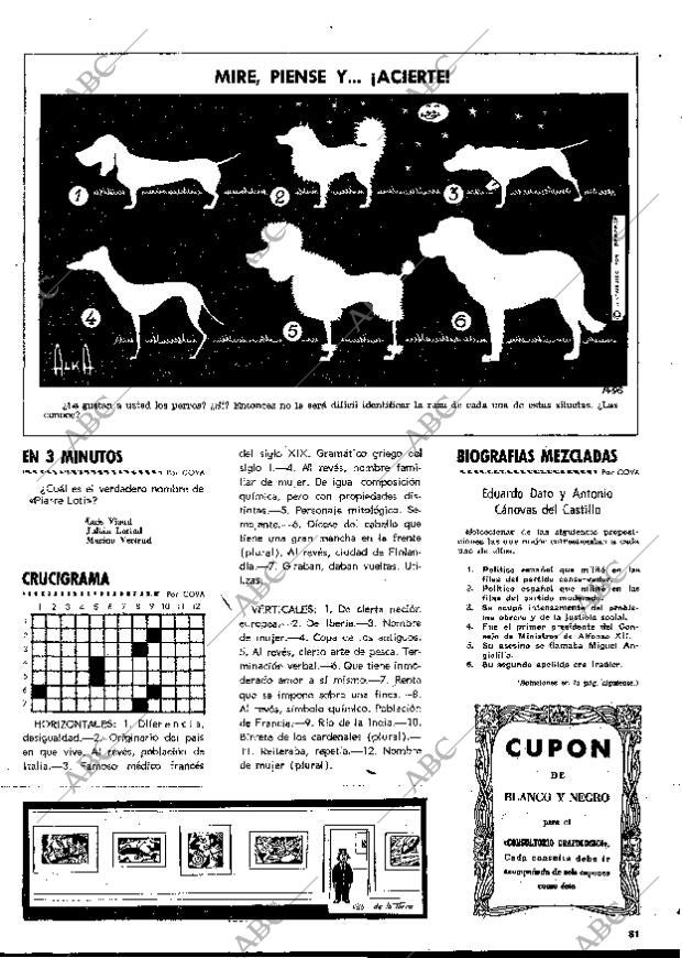 BLANCO Y NEGRO MADRID 26-08-1972 página 81