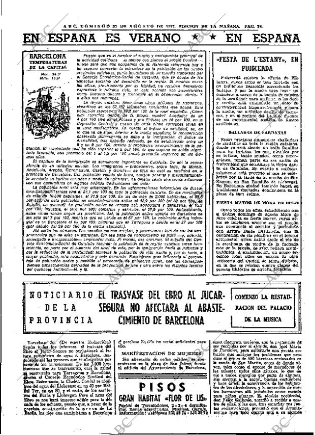 ABC MADRID 27-08-1972 página 28