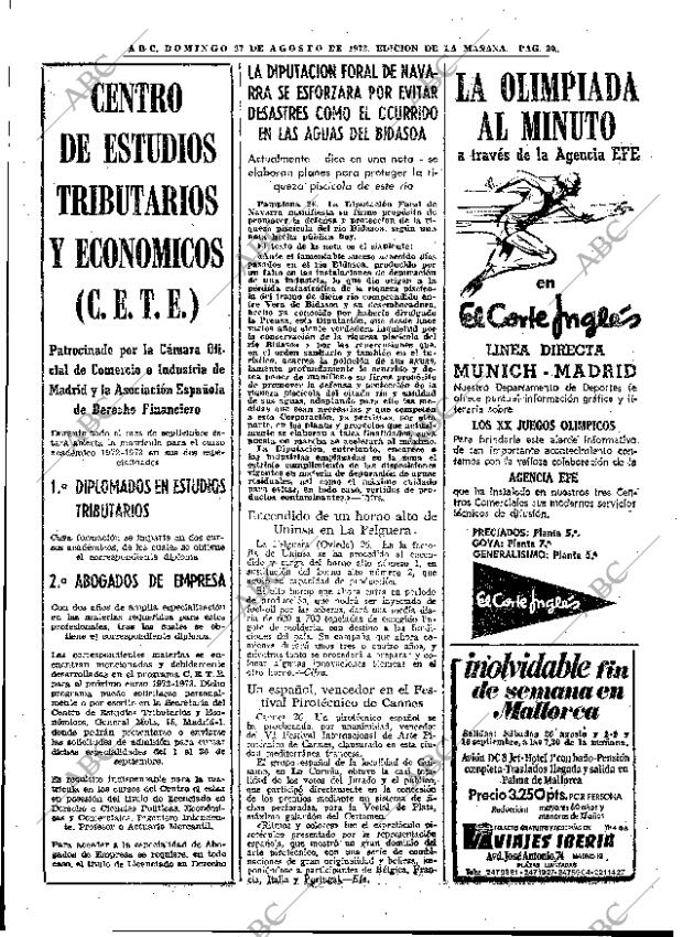 ABC MADRID 27-08-1972 página 30