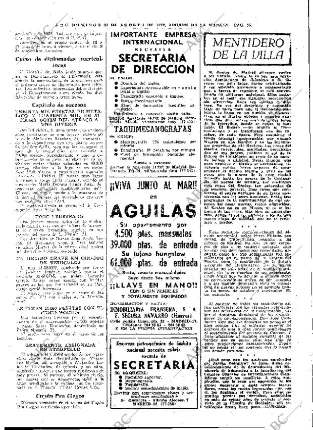 ABC MADRID 27-08-1972 página 35