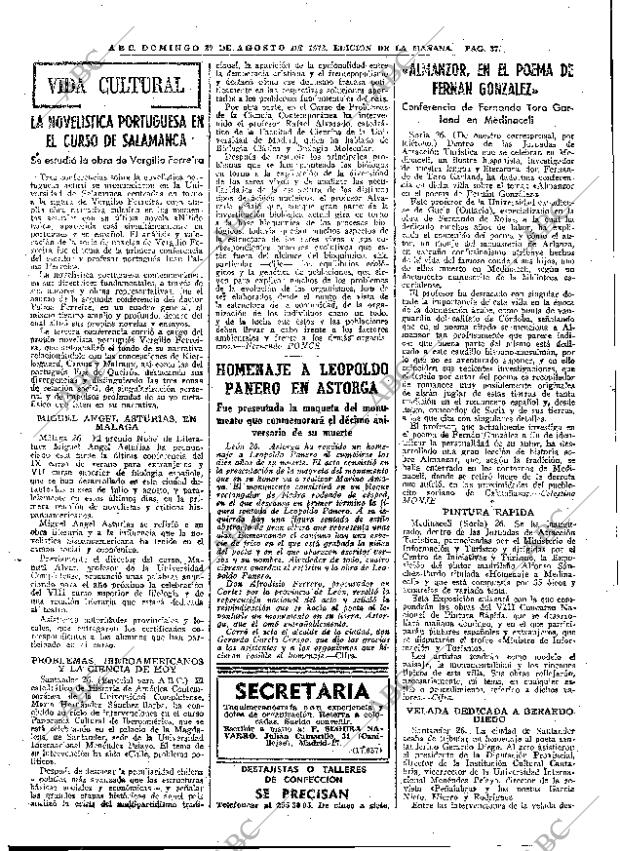 ABC MADRID 27-08-1972 página 37