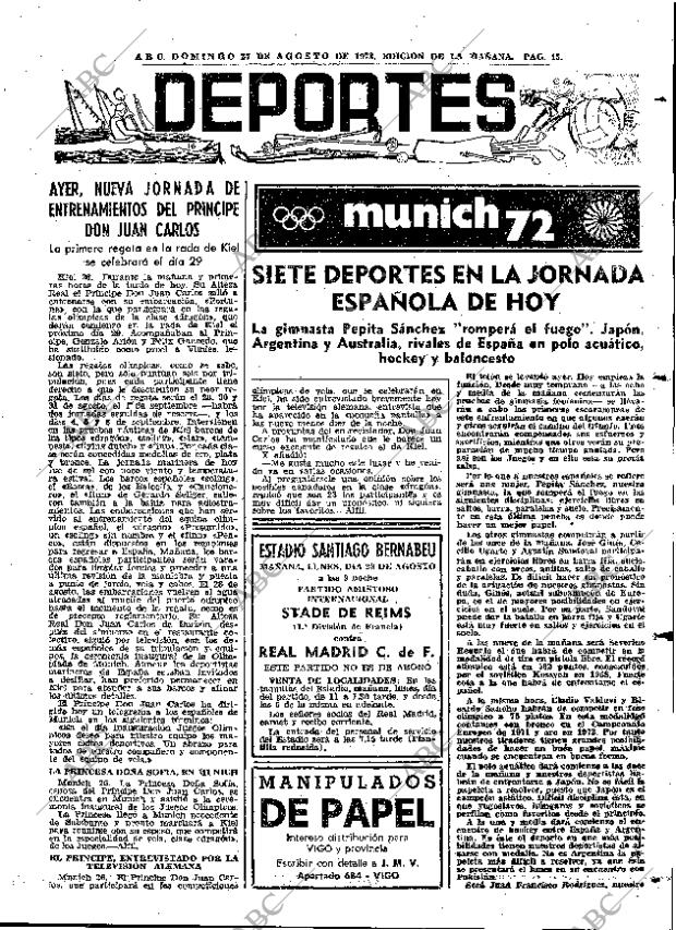 ABC MADRID 27-08-1972 página 45