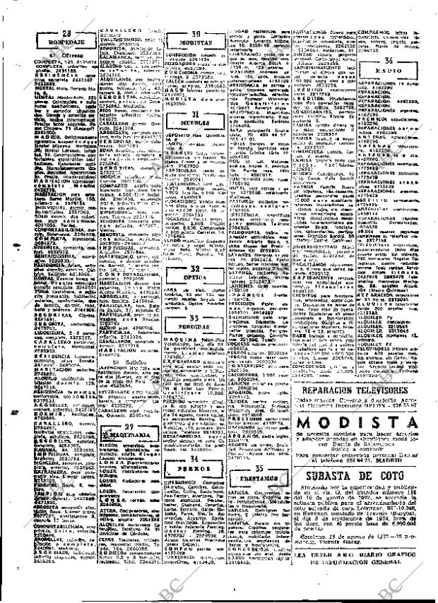 ABC MADRID 27-08-1972 página 72