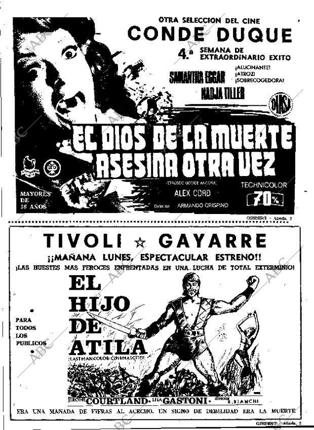 ABC MADRID 27-08-1972 página 84