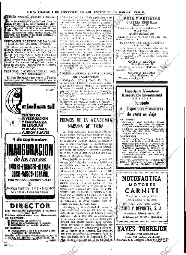 ABC MADRID 01-09-1972 página 40