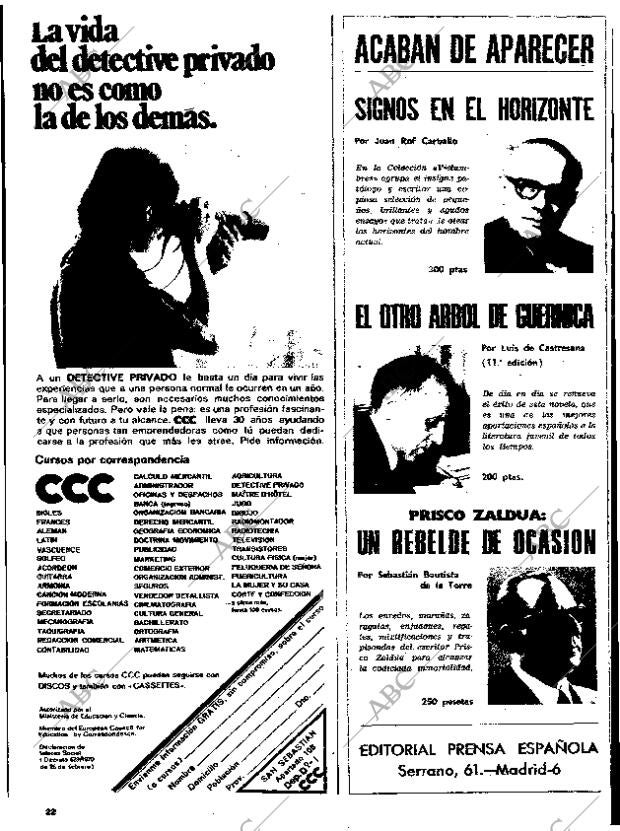 ABC MADRID 03-09-1972 página 134