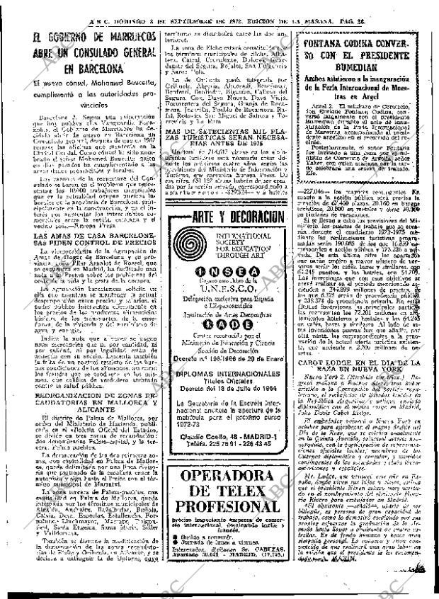 ABC MADRID 03-09-1972 página 23