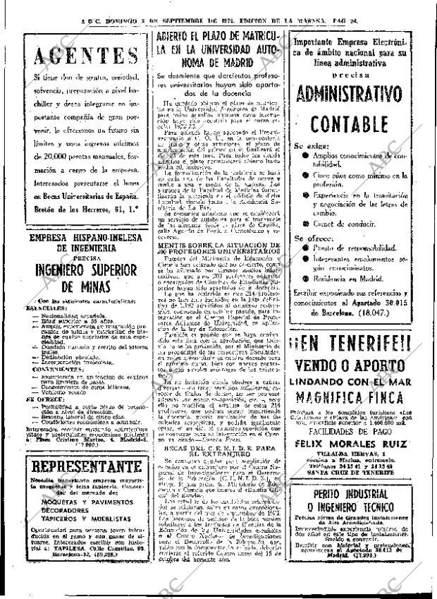 ABC MADRID 03-09-1972 página 24