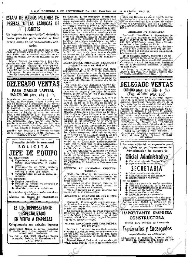 ABC MADRID 03-09-1972 página 30
