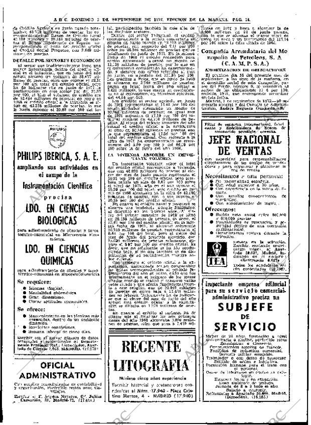 ABC MADRID 03-09-1972 página 54