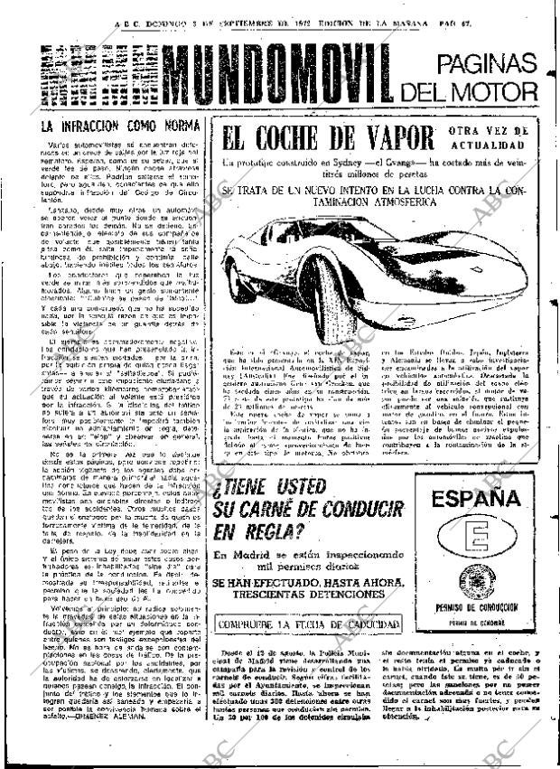 ABC MADRID 03-09-1972 página 67