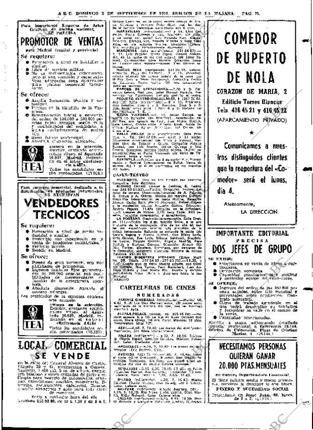 ABC MADRID 03-09-1972 página 77