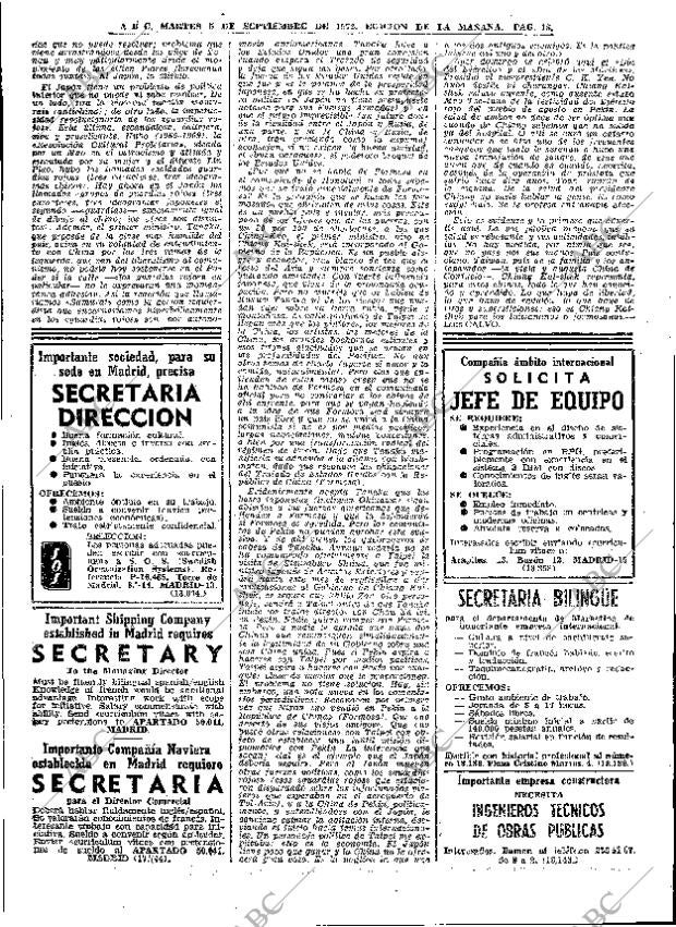 ABC MADRID 05-09-1972 página 18