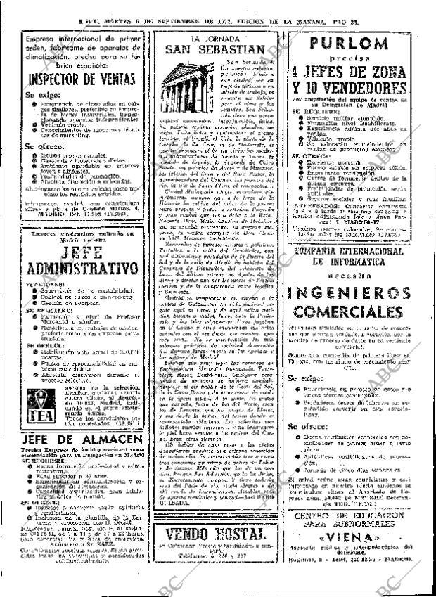 ABC MADRID 05-09-1972 página 22
