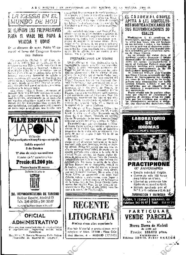 ABC MADRID 05-09-1972 página 25