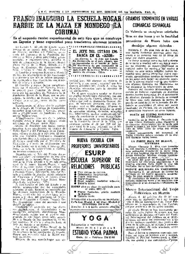 ABC MADRID 05-09-1972 página 31