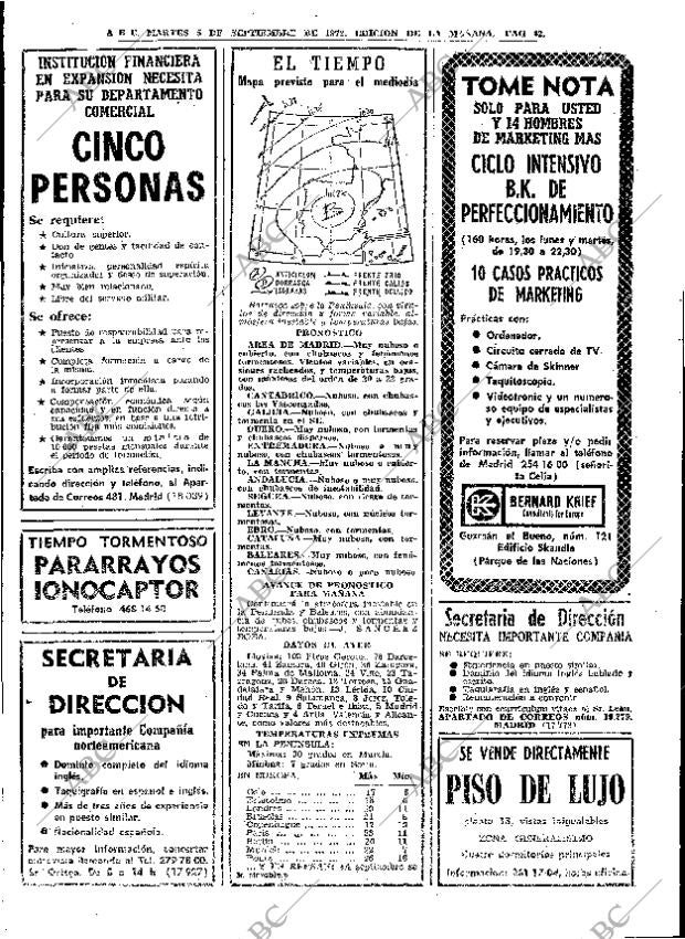 ABC MADRID 05-09-1972 página 42