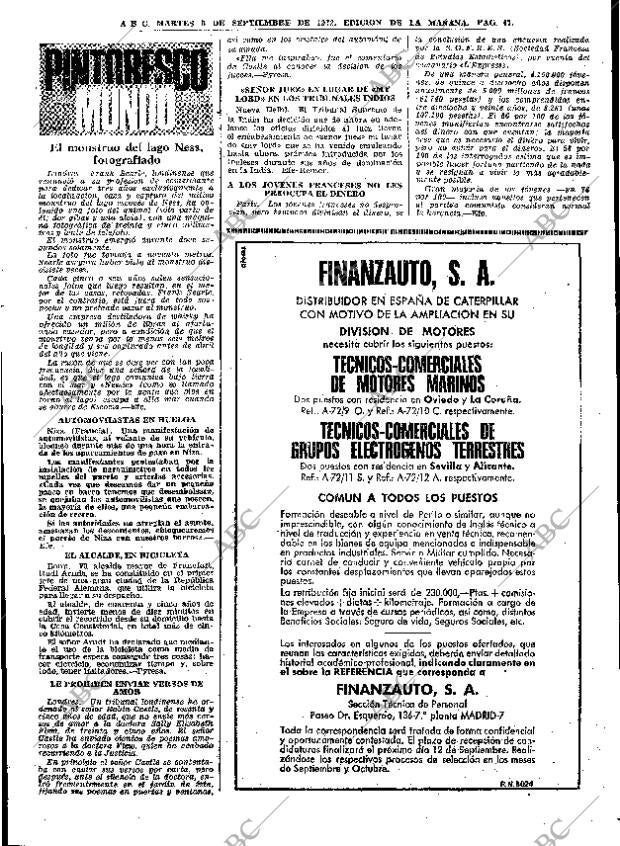 ABC MADRID 05-09-1972 página 47
