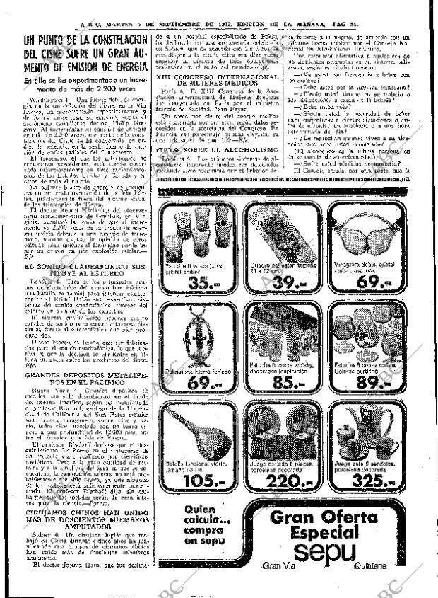 ABC MADRID 05-09-1972 página 51