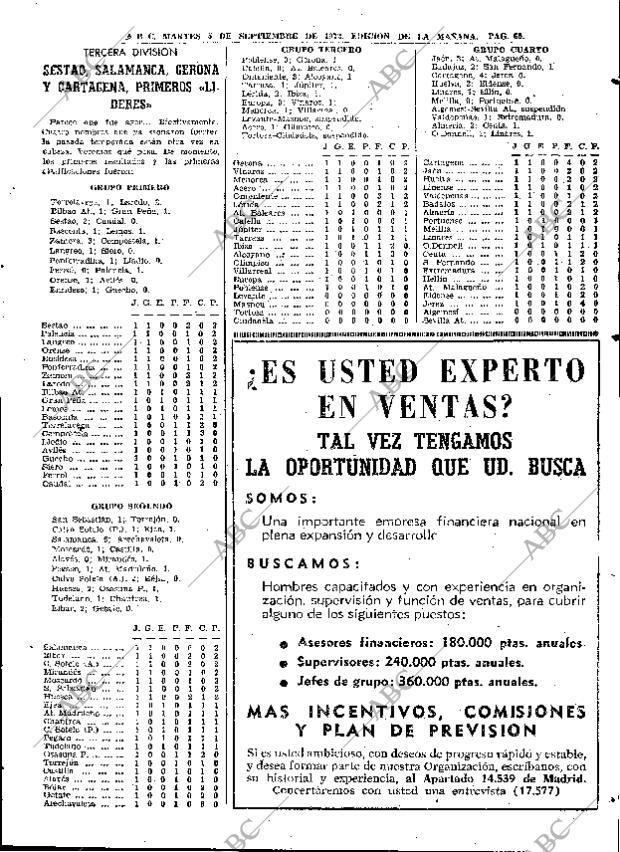 ABC MADRID 05-09-1972 página 65