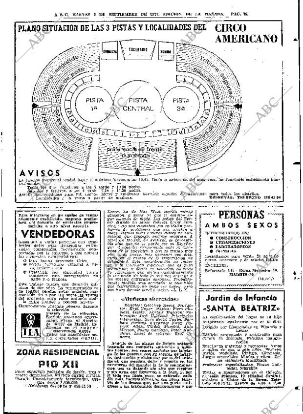 ABC MADRID 05-09-1972 página 79