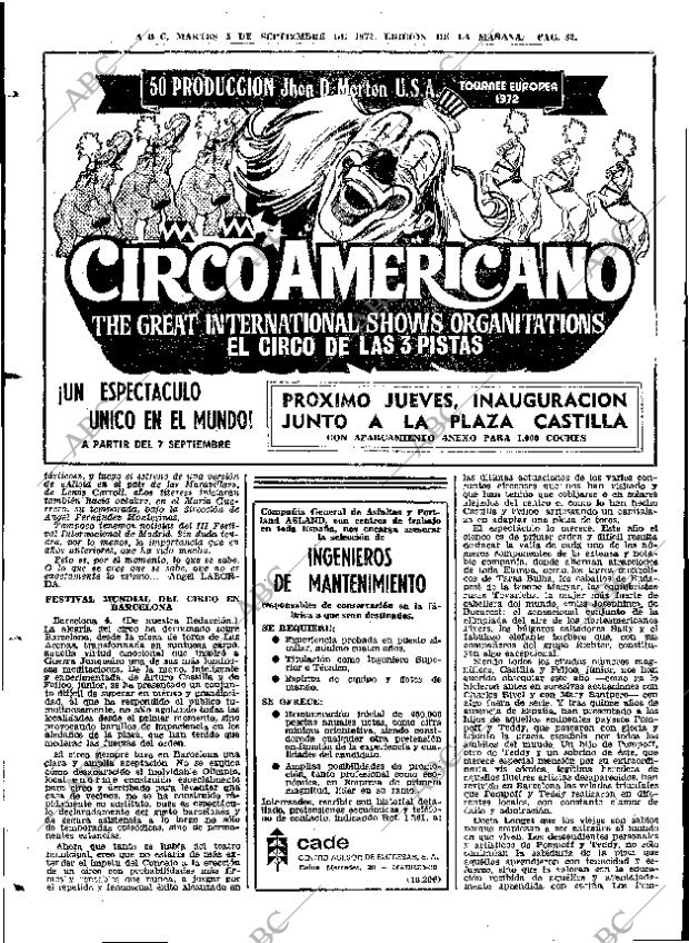 ABC MADRID 05-09-1972 página 82