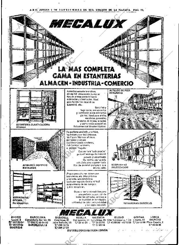 ABC MADRID 07-09-1972 página 22