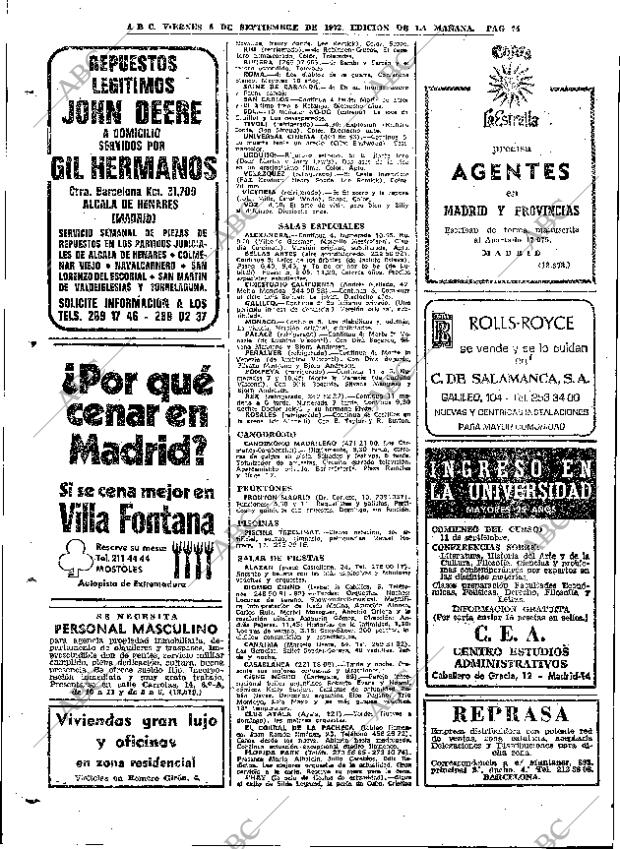 ABC MADRID 08-09-1972 página 74