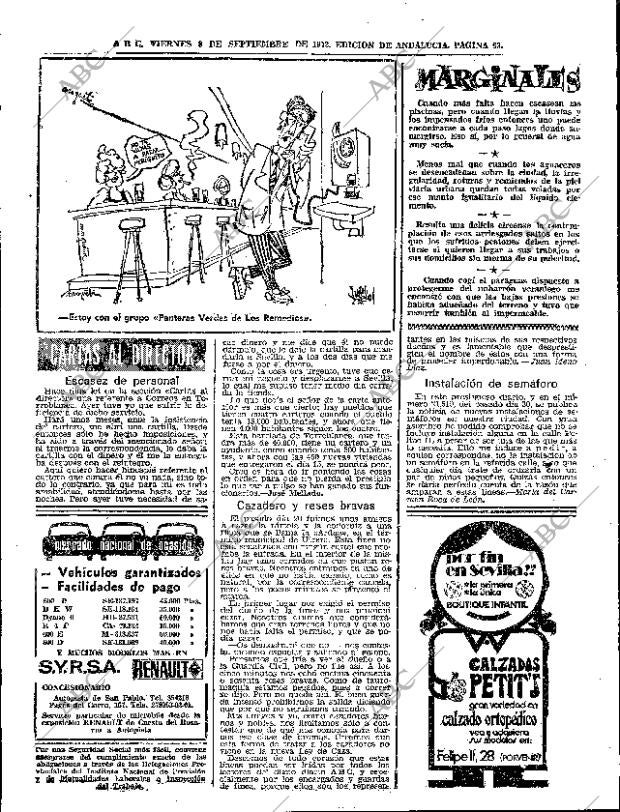 ABC SEVILLA 08-09-1972 página 61