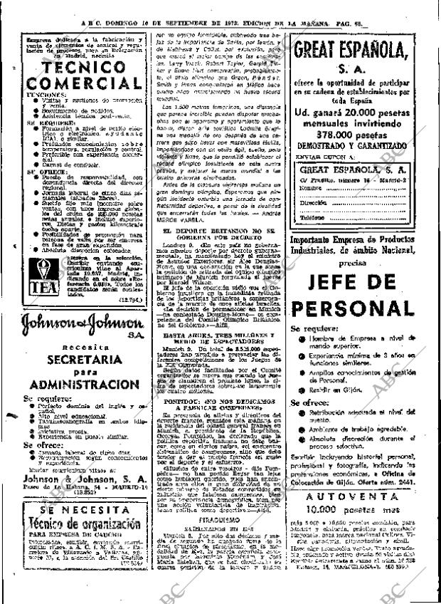 ABC MADRID 10-09-1972 página 66