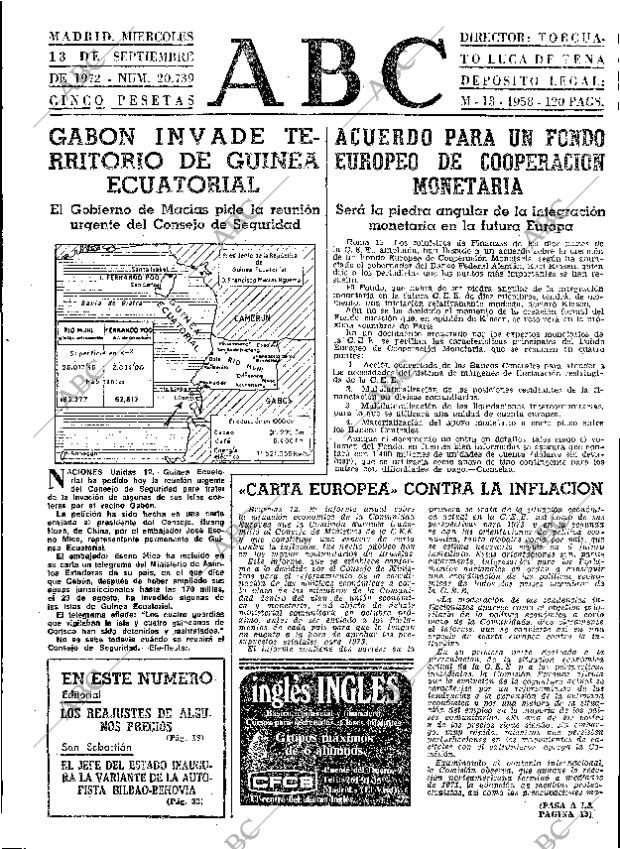 ABC MADRID 13-09-1972 página 17