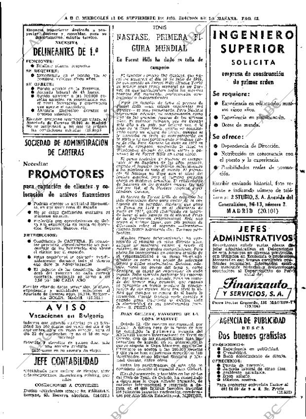 ABC MADRID 13-09-1972 página 63