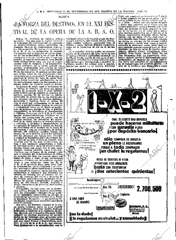 ABC MADRID 13-09-1972 página 71