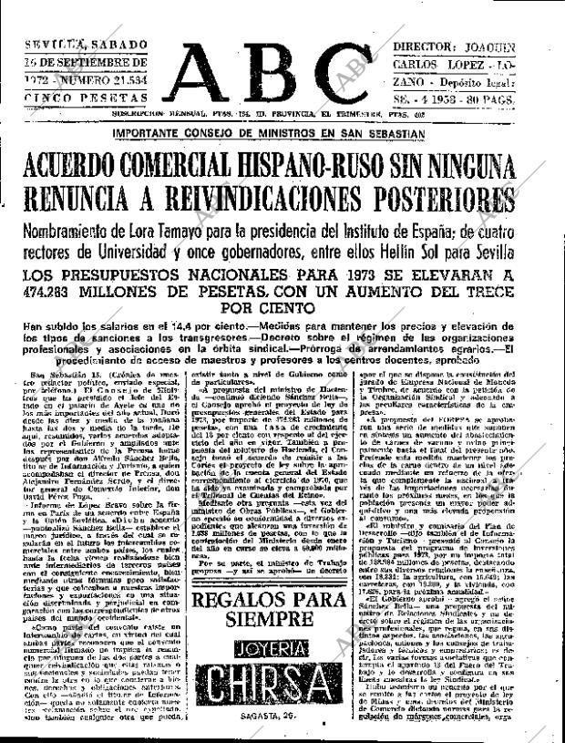 ABC SEVILLA 16-09-1972 página 31