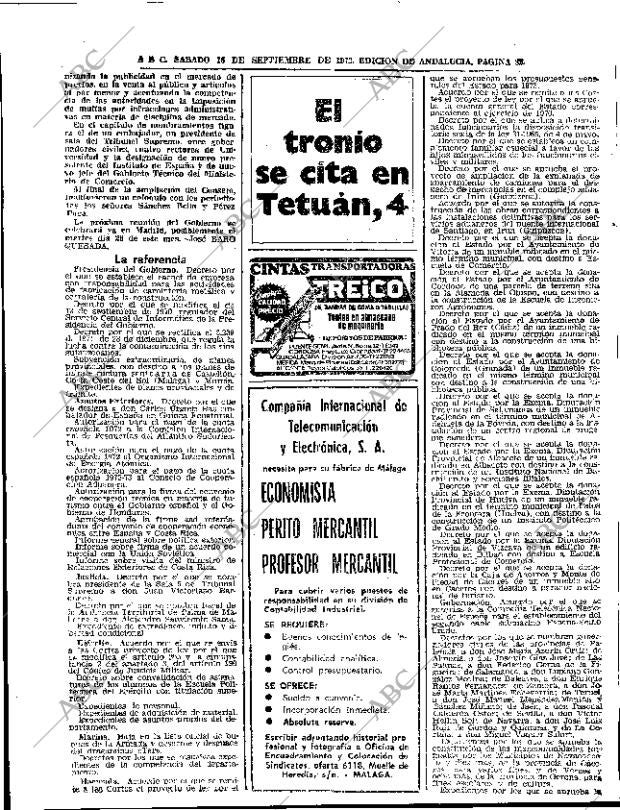 ABC SEVILLA 16-09-1972 página 32