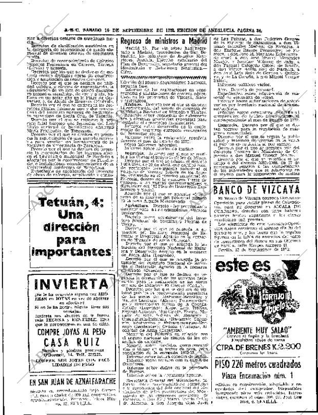 ABC SEVILLA 16-09-1972 página 34