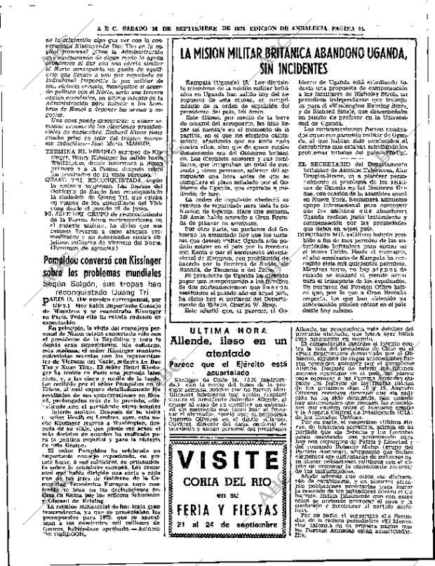 ABC SEVILLA 16-09-1972 página 44