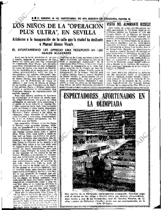 ABC SEVILLA 16-09-1972 página 51