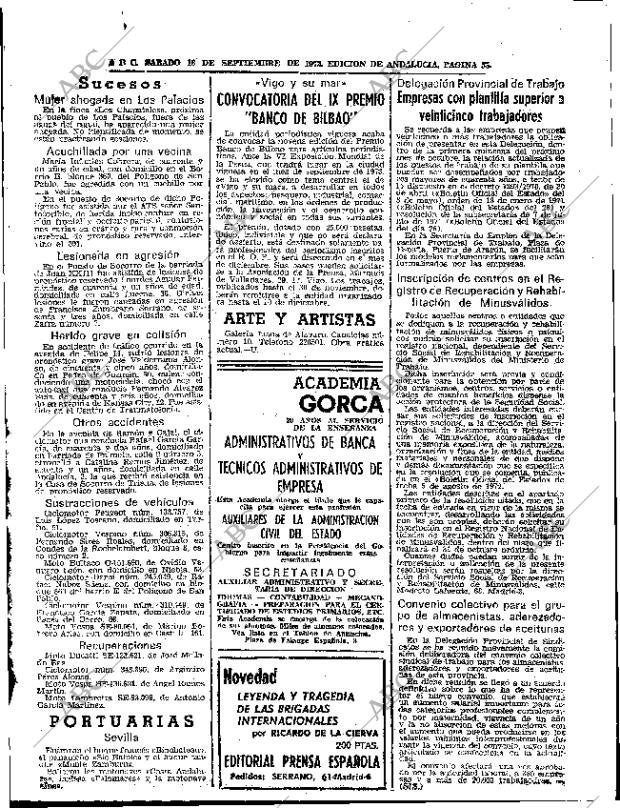 ABC SEVILLA 16-09-1972 página 55